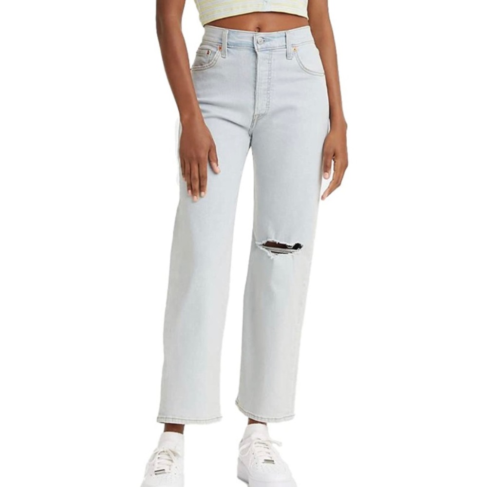 NWT Levi’s Ribcage Straight Ankle Jeans Size 27x27